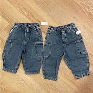 GAP Toddler Barrel Jeans, Two Pairs